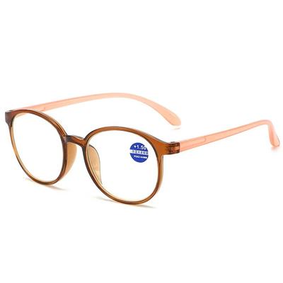 Anti Blue Light Reading Glasses Unisex Elegant Portable Ultra Light PC Frame Hyperopia Glasses Eye Protection +1.0~+4.0