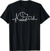 Labrador Heartbeat Dog Breed Dog Lover Dog Gift T-Shirt for Men Women Funny Shirt Couple Harajuku Camisas Streetwear