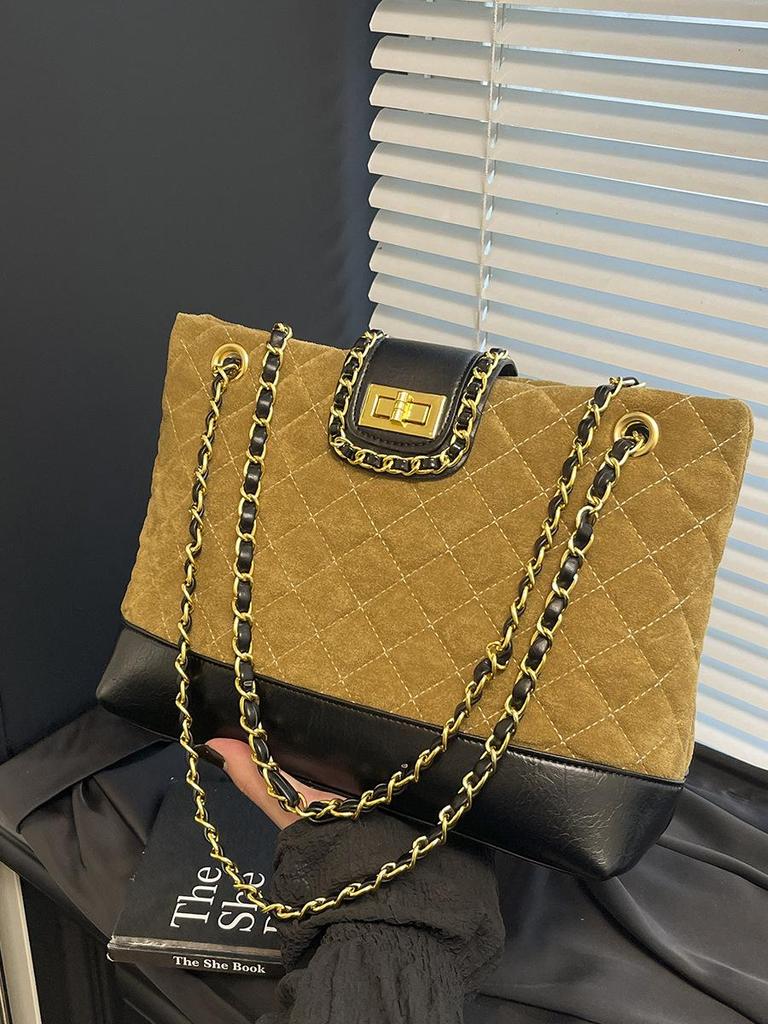 2025 Herbst Damenmode Vielseitige Umhänge- und Handtasche mit großem Fassungsvermögen