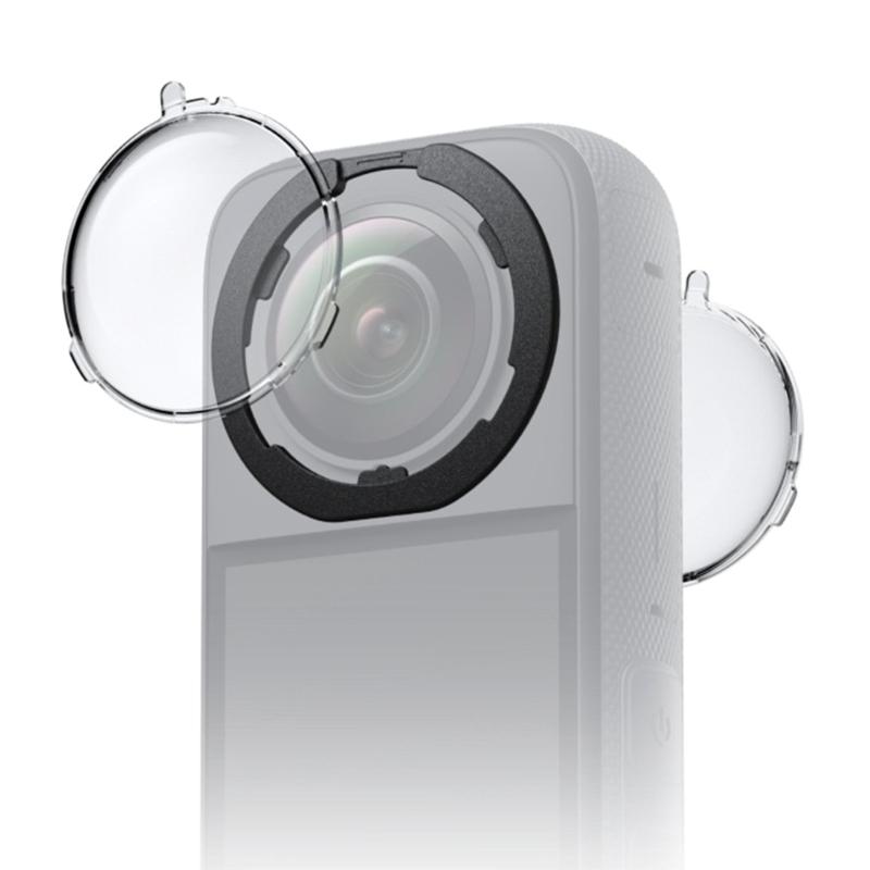 Protective Lens Cover Lens Shield Clear Imaging for 360 X3 Action Camera Easy to Remove Scratch Resistant Lens Protector