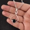 Black Onyx Stone 925 Sterling Silver Root Chakra Sisters Day New Pendant Jewelry PP-40-4