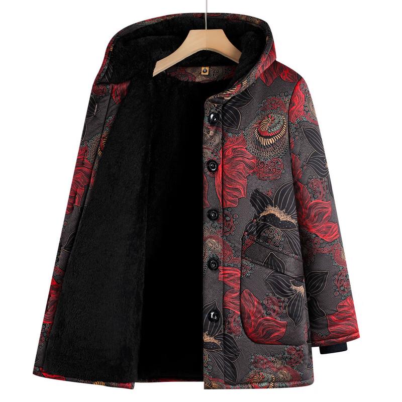 Yalu Women's Hooded Winter Cotton Coat