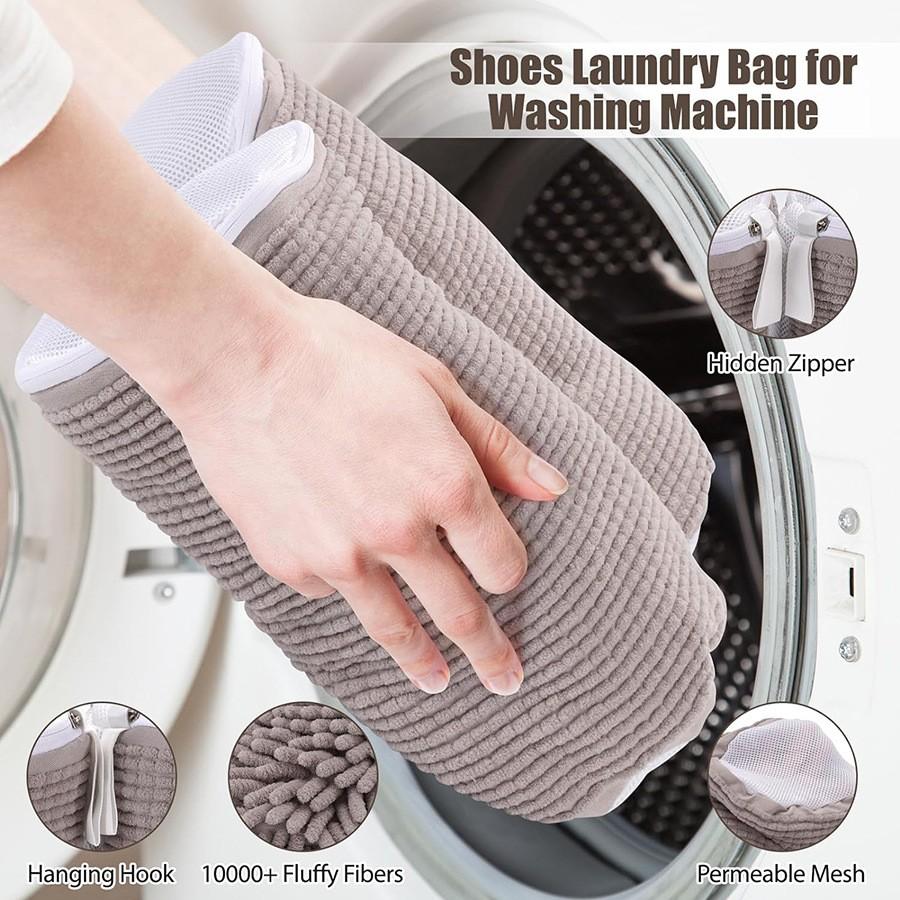 1PCS Machine Washing Shoe Bag Can Be Reused Anti-deformation Movement Small White Shoes Clean The Washing Bag Laundry Storage