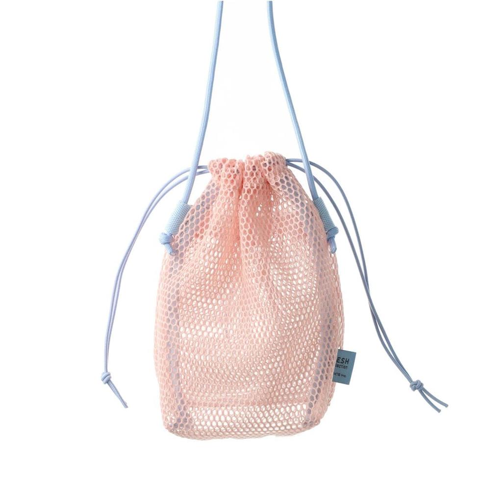 Shoulder Pouch Mesh Collection Berry Yogurt MSH-PO21-PK
