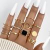 22-Piece Butterfly & Love Multi-Joint Ring Set
