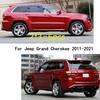 Car TPU/Glossy Mirror Pillar Post Cover For Jeep Grand Cherokee 2011 2012 2013 2014 2015- Door Trim Window Molding Sticker