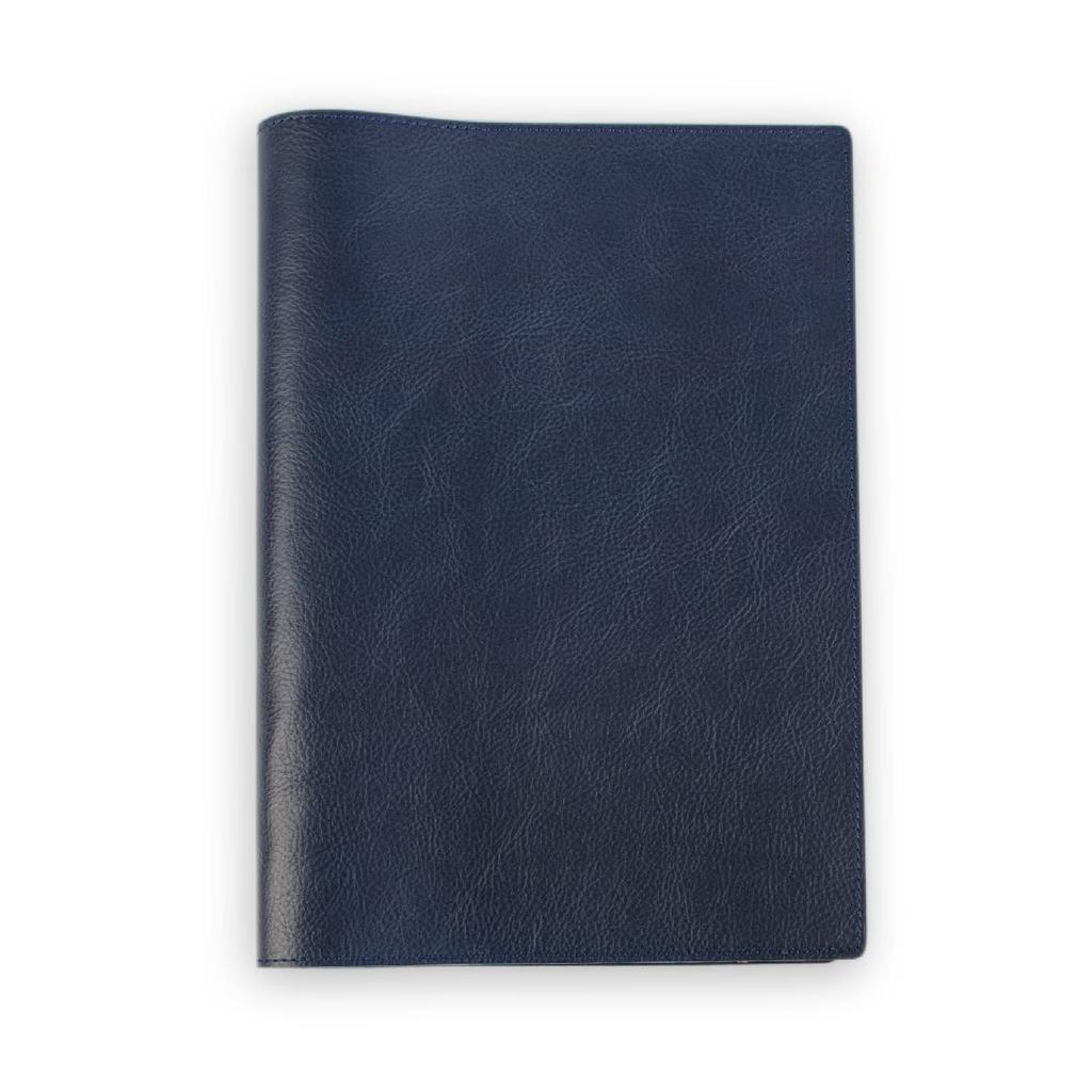 aso TOLVE Notebook Cover B5 Genuine Leather Made in Japan Navy [ ] TO-V172