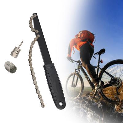 Extractor de Piñones de Bicicleta Herramienta de Extracción de Anillo de Bloqueo de Cassette de Bicicleta Herramienta Látigo de Cadena de Bicicleta Herramienta de Extracción de Cassette de Bicicleta