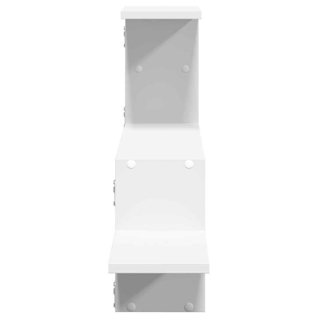 Wall Shelf White 104 x 15 x 49 cm Engineered Wood