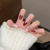 Cat's Eye Wearing Nail Pure Hand-made Nail Piece Fake Nail Wearing Nail Piece Advanced Sense Thin Dog Long