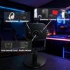 Desktop USB XLR Microphone With Color Lighting And Noise Canceling For Gaming