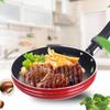 12cm/14cm/16cm Mini Frying Pan Non-Stick Thickened Steel Stainless Steel Frypan Pots Saucepan Random Color For Kitchen Cookware