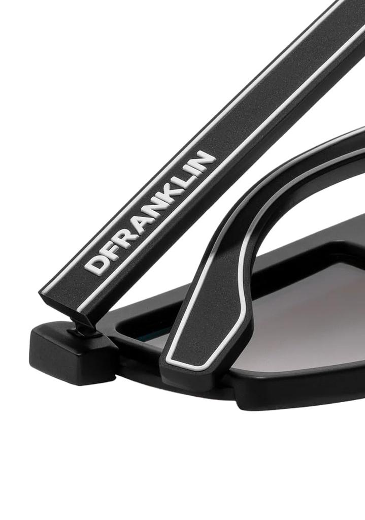 Sunglasses Alpha Matte [D. Franklin] Black/Red DFSU901001-RED