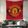 Unbeatable MUFC ForceWall Hanging Printed Fabric Blanket Decorative Tapestries for Bedroom Living Room Home Decor