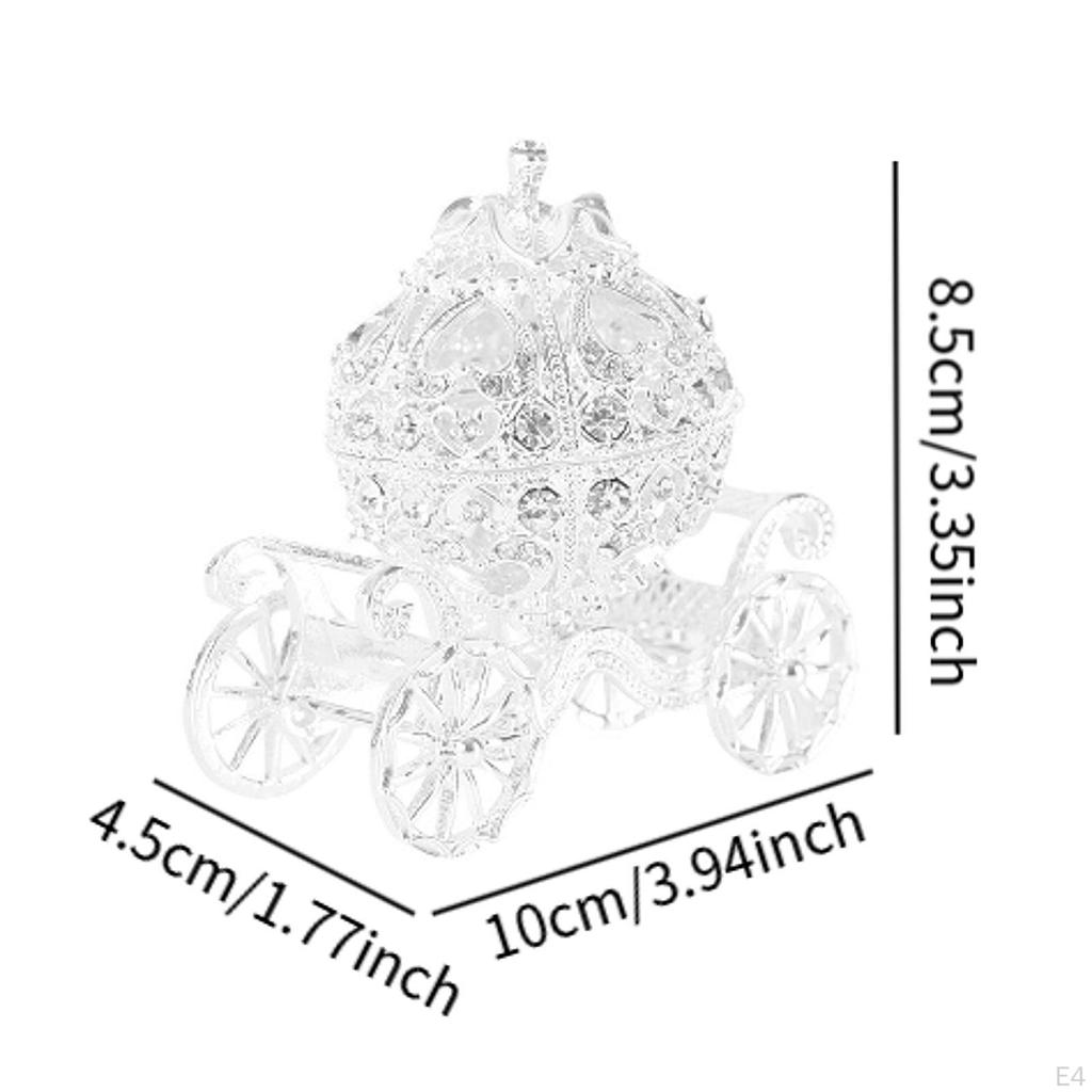 Enchanted Carriage Jewelry Storage Chest