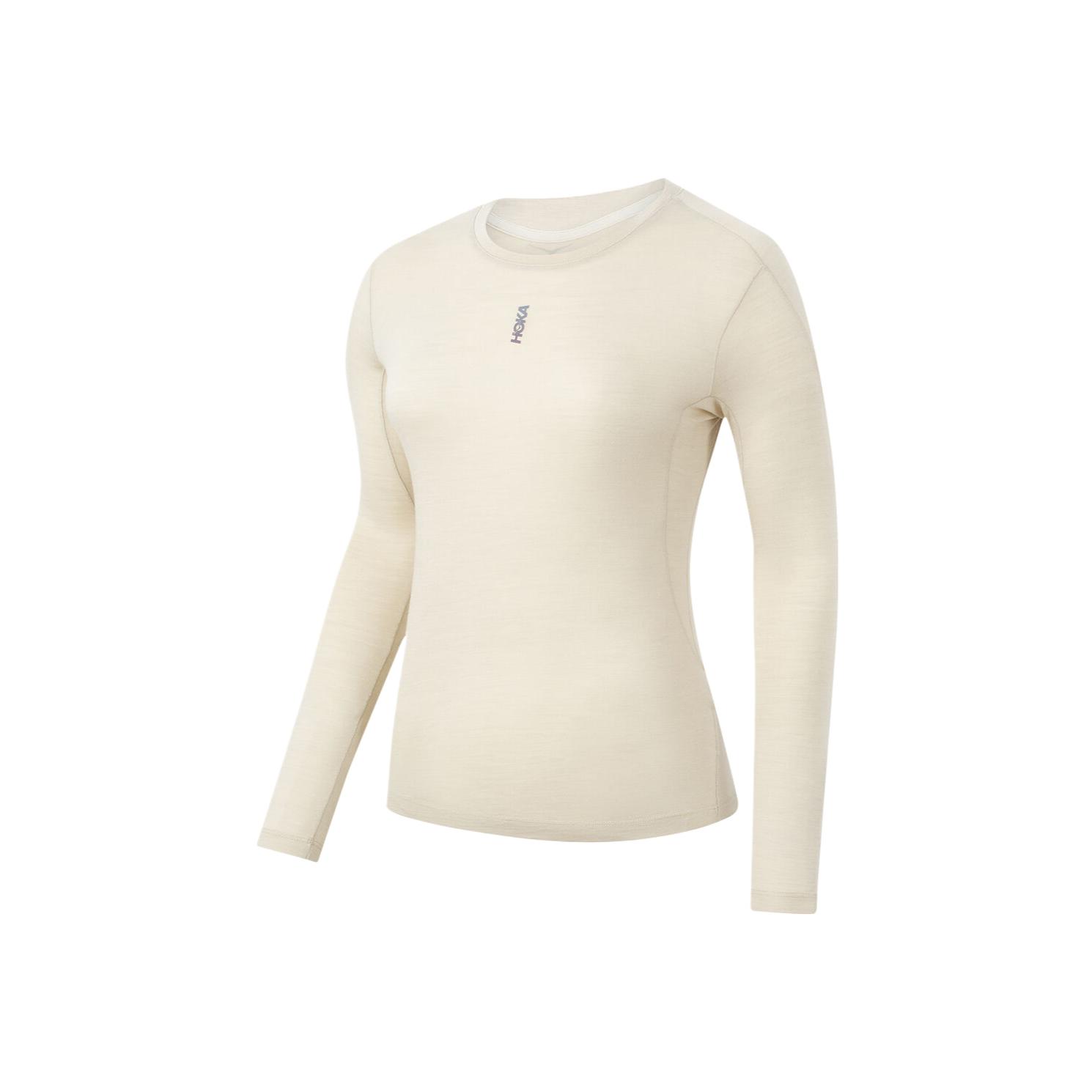 

HOKA ONE ONE Antibacterial Odor-Resistant Solid Color Anti-Pilling Moisture-Wicking Regular T-Shirt Women tops 1182261-ORM S