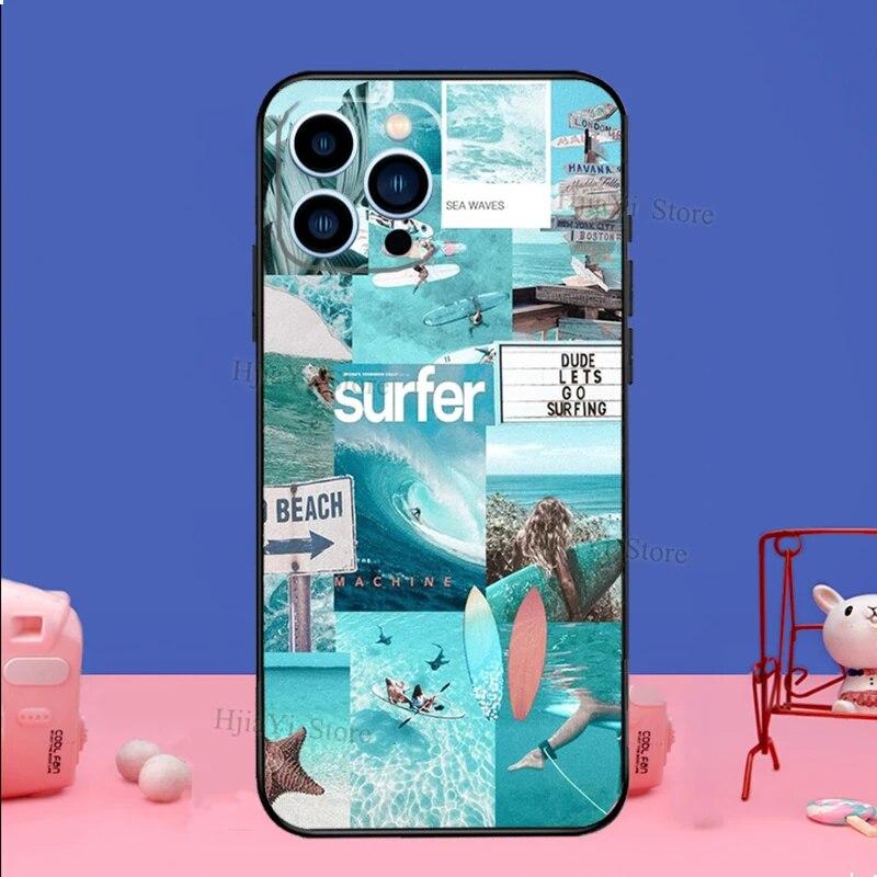 Surf Surfing Handyhülle für iPhone Samsung Galaxy Redmi Xiaomi Oppo OnePlus Note SA 7 8 9 10 11 12 13 14 20 21 22 23 53 54 Pro Max Plus Ultra