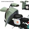 Electric Car & Motorcycle Winter Windshield Quilt - Thickened Velvet Leather