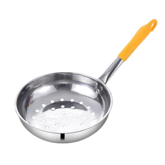 

Большое сито из нержавеющей стали с длинной ручкой для пасты, овощей, клёцок, лапши. Не ржавеет, можно мыть в посудомоечной машине. Многоцелевое.