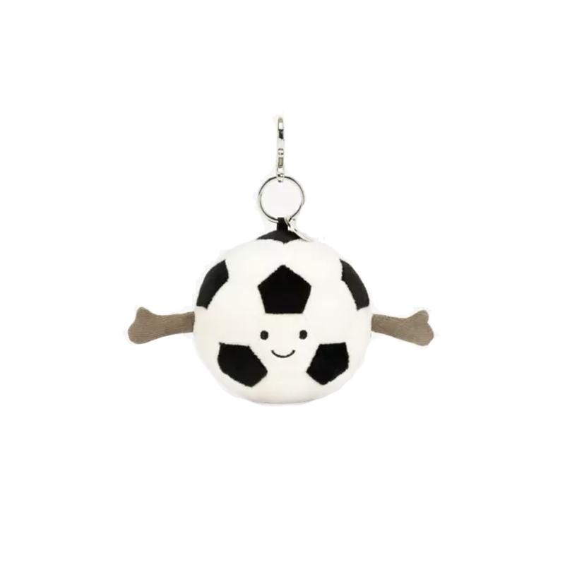 JELLYCAT Fun Sports Collection Soccer Amuseable Doll Plush Pendant 9cm Height