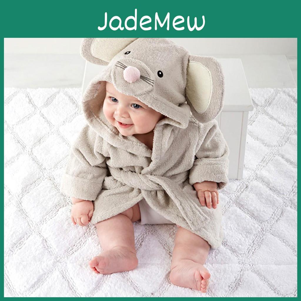 Girls Boys Baby Cute Toddler Cartoon Plush Receiving Blanket Cloak Wrap Bathrobe
