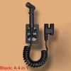Modern Bathroom Brass High Pressure Handheld Bidet Set One In Two Out Muslim Shattaf Sprayer For Toilet Female Wash Sprayer