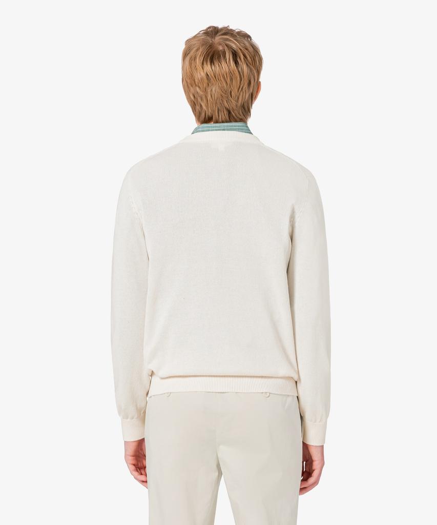 LACOSTE Men'S Paper Long Sleeve Crewneck Pullover Ah598E-56G Xfj