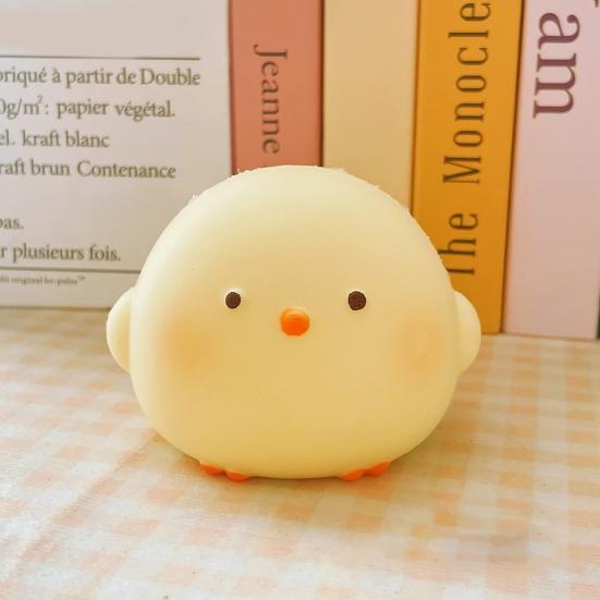Slow Rebound Toy Sticky Bread Stress Relief Squeeze Ball Soft PU Foam Toy for Adults Kids Sensory Fidget Tool Concentration