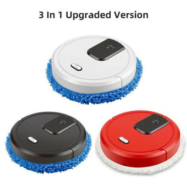 Nový inteligentní čistič 3 v 1 Robotický vysavač Podlaha pro domácnost Mokré Suché Zvlhčování Zametání Vytírání Nabíjení