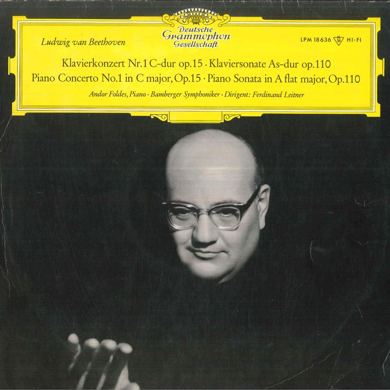 

LP Record FERDINANDO LEITNER, BAMBERGER SYMPH - Beethoven Klavierkonzert Nr1 C-dur, LPM18636 DEUTSCHE GRAMMO 1960 Germany Classical Used