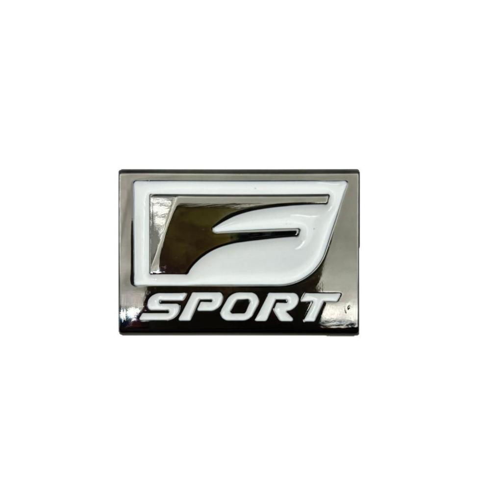 FSPORT Metal Emblem for Lexus: Side Door, Fender, and Rear Sports Modification