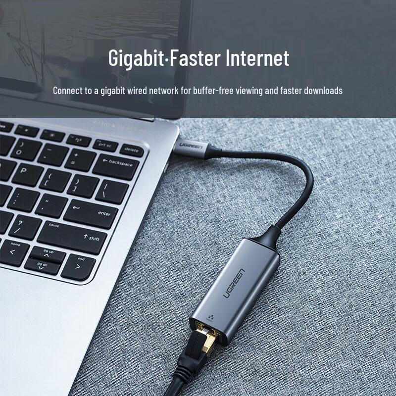 UGREEN CM199 USB-C to Gigabit Ethernet Adapter
