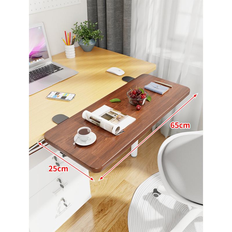 Składana Podpórka pod Nadgarstki do Klawiatury Biurkowej: Wydłużony wspornik krawędzi stołu do stanowiska pracy w akademiku