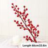Artificial New Year Red Fruits Branch Christmas Decorations Fake  berries Plastic Plants Home Harvest Festival Christmas Decor