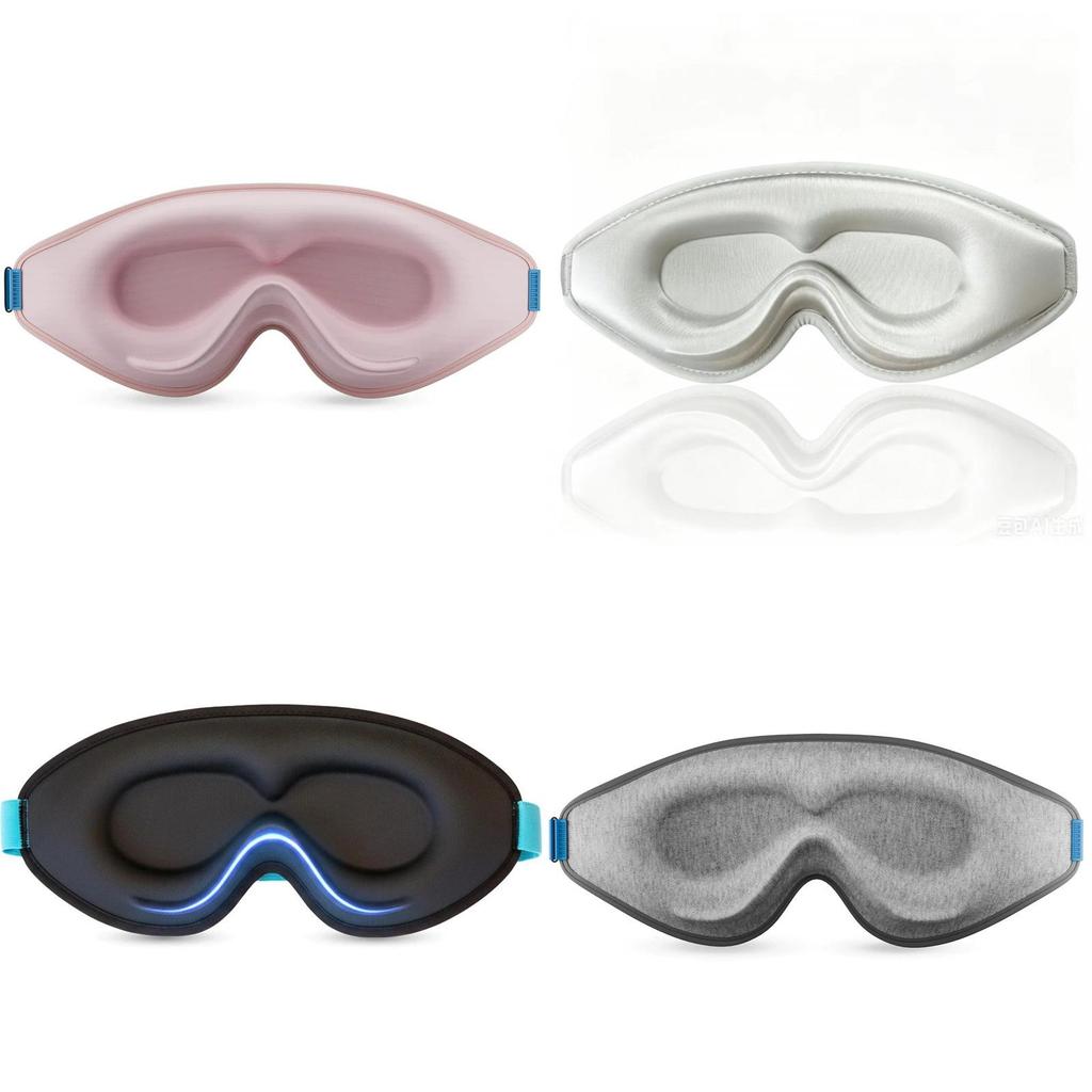 Memory Foam 3d Eye Mask With Breathable Design For Rest And Sleep Comfort