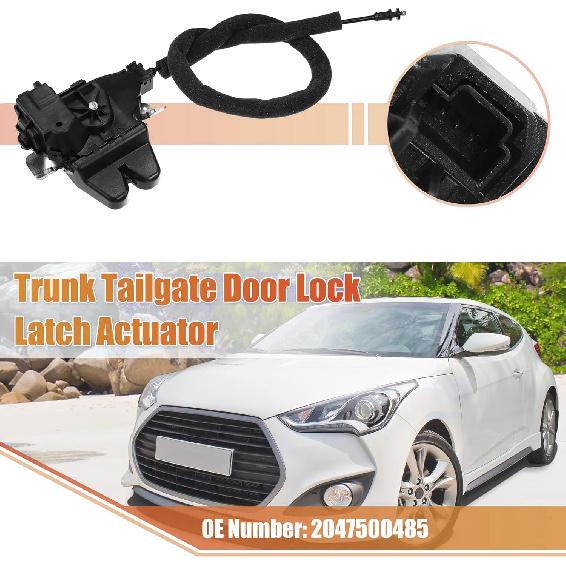 Trunk Latch Lock Actuator 2047500485 for Mercedes-Benz C250 2012-2015;C300 2008-2014 C350 C63 AMG 2008-2015 W204 Rear Deck Lid Latch Motor Tailgate