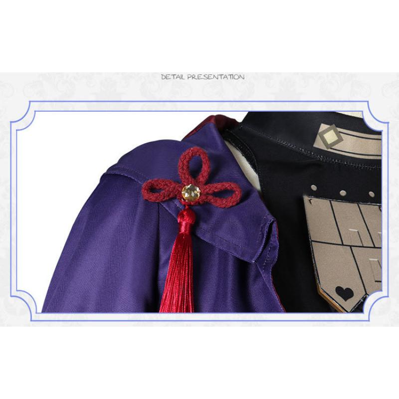 Game Kuki Shinobu Cosplay Costume Women Anime Outfit Wig Full Set Halloween Party Clothes