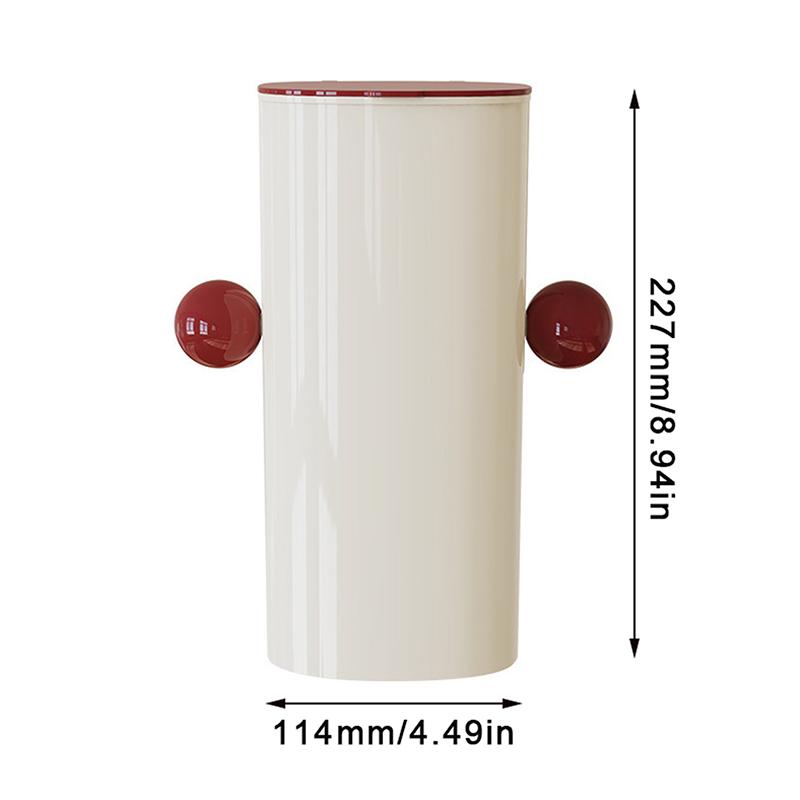 Automatic Lift Makeup Brush Holder Creative Eyebrow Pencil Storage Box Dustproof Waterproof Organizer