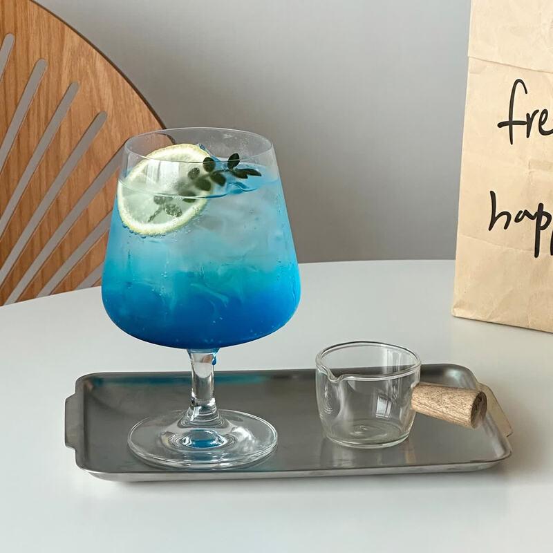 ZISIZ Ins Style Short-Stem Beverage Glass