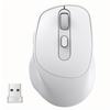 Mouse Sem Fio, 2.4G Bluetooth, Design Ergonômico, 80012001600 DPI, Alta Precisão, Economia de Energia, Recarregável, Operação Silenciosa, Ideal para Longos