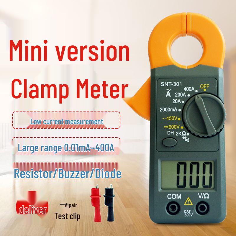 

Sheng Li De 301 Compact High-Precision Mini Clamp Meter Multimeter Standard