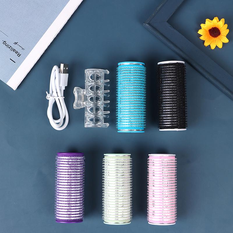 Rolă electrică de păr Usb Breton Instrument de coafare a părului Rolă de coafură