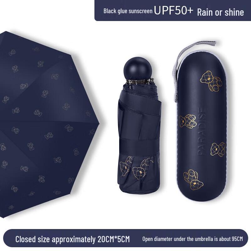 Heaven Five-Fold Pocket Sun & Rain Umbrella