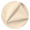 Round Tablecloth, Matt Velvet, 320Cm, Cream