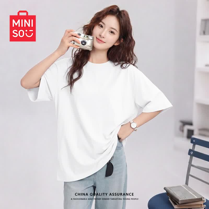 MINISO Women s Ice Silk Quick-Dry T-Shirt S