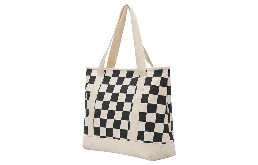 Vans Cotton Tote Bag, Shopping Bag, Shoulder Bag, Handbag Regular Unisex Black White VN0A7PEQ3KS