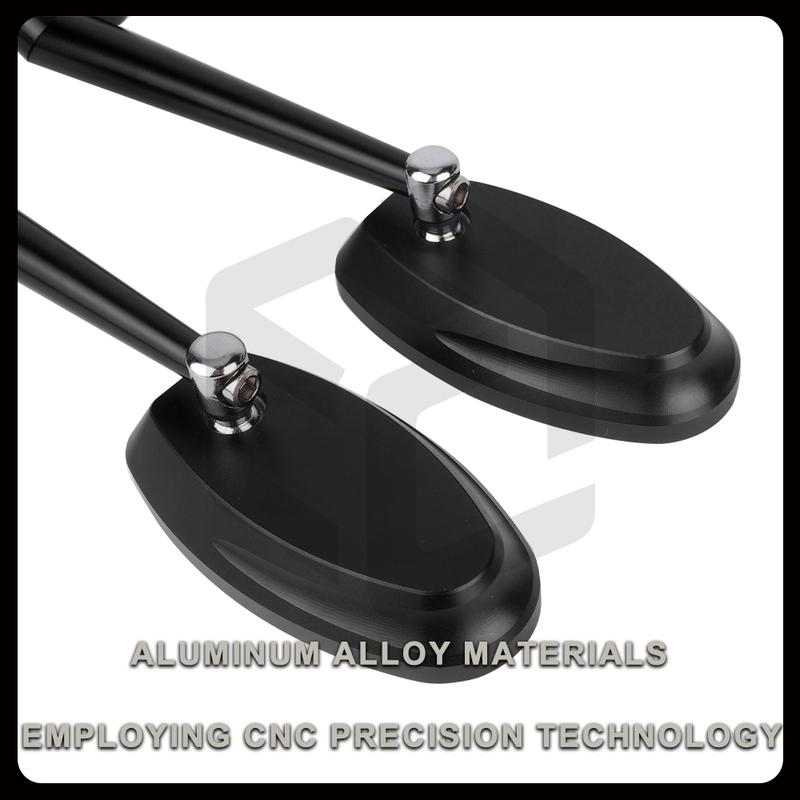 For YAMAHA XSR700 XSR900 XSR125 MT03 MT07 MT09 MT10 MT125 YZF R25 YZF R3 Motorcycle Rearview Mirror Aluminium Alloy Side Mirror