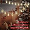 Christmas Doll Lights String Christmas Tree LED Indoor Decoration Lights Christmas Snowman Wishing Bottle Lights String