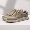 Fashion Classic Genuine Leather Men's Skateboarding Shoes Comfy Warm Snow Shoes Versatile Travel Sneakers Solid Color Man Sports Shoes