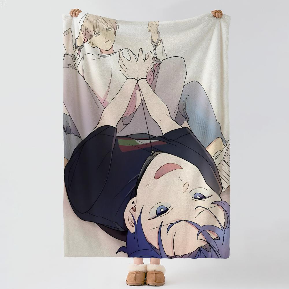 anime O-One Room TA-A Throw Thick Comfort Flannel Quilt, Multi-scene Use Indoor Outdoor Daily Nap